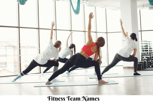 Fitness Team Names